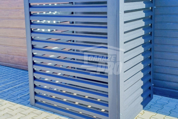 Ogłoszenie - Osłona klimatyzatora Pompy Ciepła 100x70x140cm Antracyt Zabudowa Klimatyzacji GP499 - Białystok - 2 150,00 zł