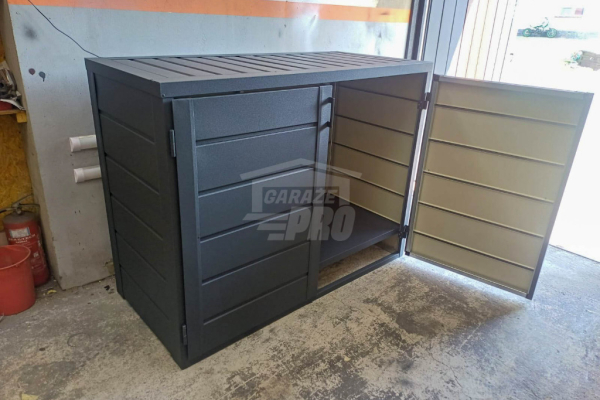 Ogłoszenie - Box rowerowy - Schowek na rower wózek 180x100  antracyt GP534 - Łańcut - 4 300,00 zł