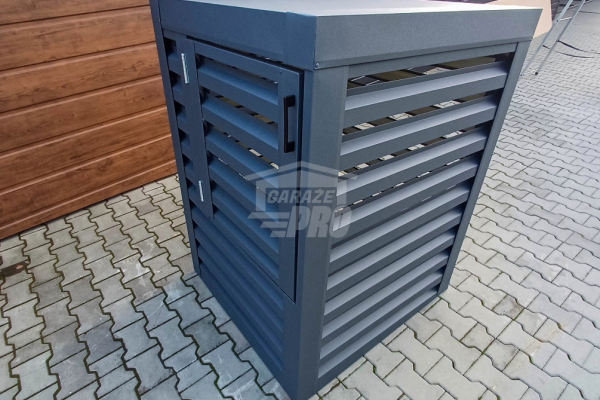Ogłoszenie - Osłona pompy ciepła 70x70x110 cm antracyt Zabudowa GP501 - Zielona Góra - 2 450,00 zł