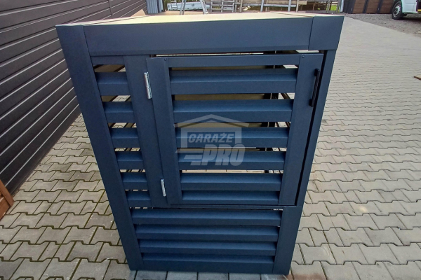 Ogłoszenie - Osłona pompy ciepła 70x70x110 cm antracyt Zabudowa GP501 - Zielona Góra - 2 450,00 zł