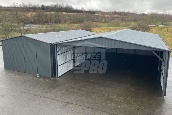 Ogłoszenie - Wiata samochodowa CarPort 9x11m rynny GP530 - Dąbrowa Górnicza - 41 900,00 zł
