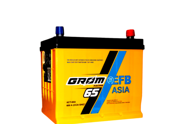 Ogłoszenie - Akumulator 65Ah 600A Grom Racing Japan Efb Prawy Plus - Kalisz - 520,00 zł