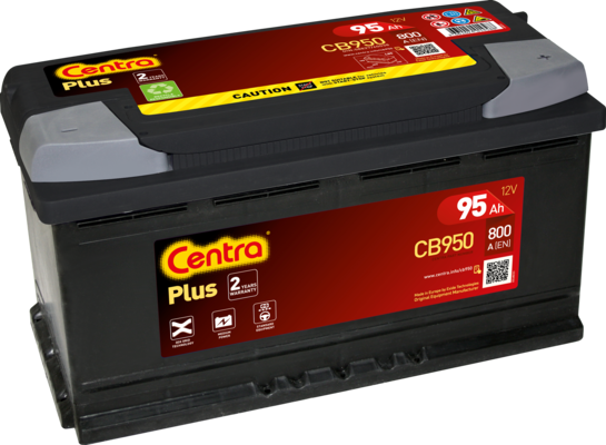 Ogłoszenie - Akumulator Centra PLUS CB950 95Ah 800A – DARMOWY DOWÓZ I WYMIANA - Jastrzębie-Zdrój - 499,00 zł
