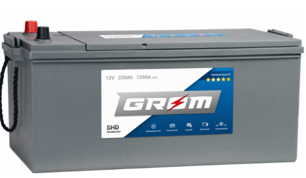 Ogłoszenie - Akumulator 230Ah 1350A Grom Shd Premium - Kalisz - 1 260,00 zł