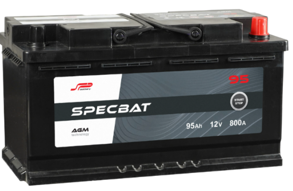 Ogłoszenie - Akumulator 95Ah 800A Specbat Agm Start&Stop - Kalisz - 680,00 zł