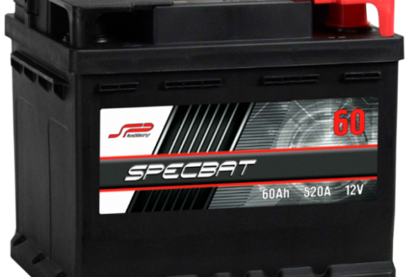 Ogłoszenie - Akumulator 60Ah 520A Specbat Prawy Plus niski - Kalisz - 239,00 zł