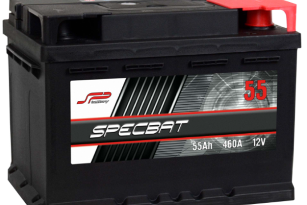 Ogłoszenie - Akumulator 55Ah 460A Specbat Prawy Plus niski - Kalisz - 220,00 zł
