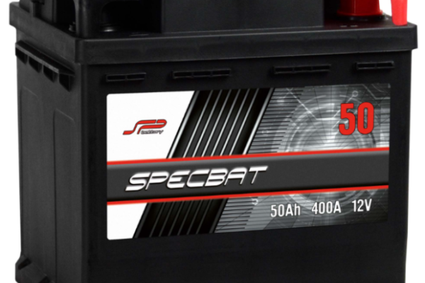 Ogłoszenie - Akumulator 50Ah 400A Specbat Prawy Plus - Kalisz - 180,00 zł