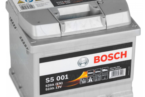 Ogłoszenie - Akumulator 52Ah 520A Bosch Prawy Plus - Kalisz - 320,00 zł