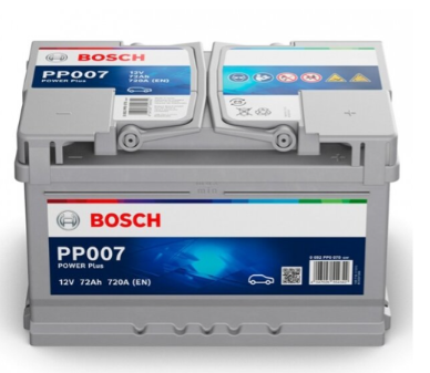Ogłoszenie - Akumulator 72Ah 720A Bosch Prawy Plus - Kalisz - 450,00 zł