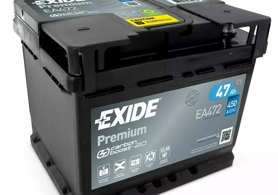Ogłoszenie - Akumulator 47Ah 450A Exide Premium DARMOWA DOSTAWA I WYMIANA - Radom - 278,00 zł