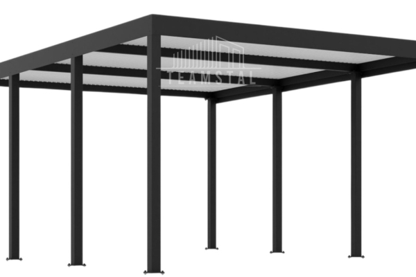 Ogłoszenie - CarPort PREMIUM - Wiata samochodowa 4x5 Antracyt - TS1041 - Kłodzko - 9 990,00 zł