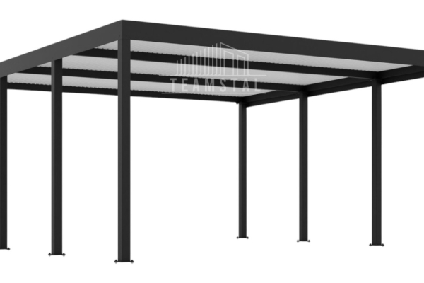 Ogłoszenie - CarPort PREMIUM - Wiata samochodowa 5x5 Antracyt - TS1042 - Nysa - 10 990,00 zł