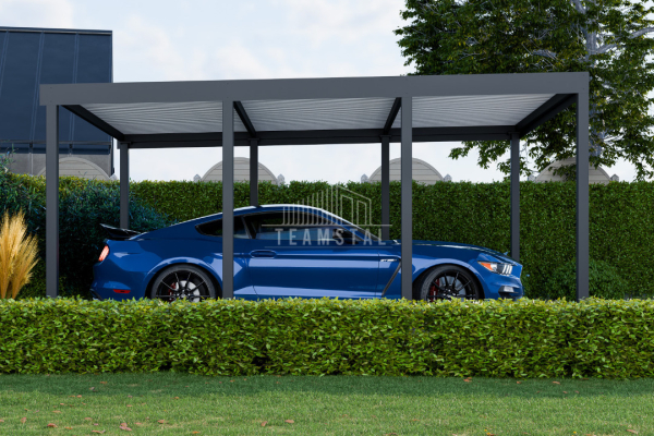 Ogłoszenie - CarPort PREMIUM - Wiata samochodowa 4x5 Antracyt - TS1041 - Kłodzko - 9 990,00 zł