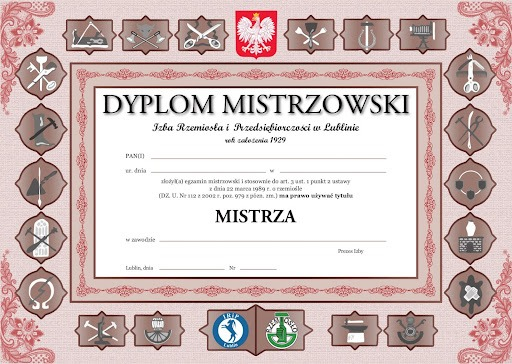 Ogłoszenie - Wystawie dyplom mistrzowski Wystawie świadectwo zawodowe , Wystawie świadectwo czeladnicze - Poznań - 950,00 zł