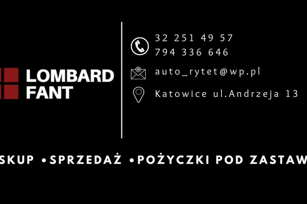 Ogłoszenie - Pożyczki pod zastaw Szybko Tanio Bezpiecznie Korzystne Niski % bez sprawdzania BIK / baz - Katowice - 900,00 zł