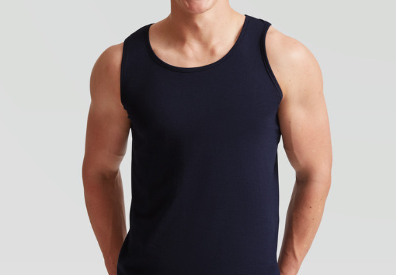 Ogłoszenie - Koszulka t shirt na ramiączkach Tank Top czarna Fruit Of The Loom - Ursynów - 22,00 zł