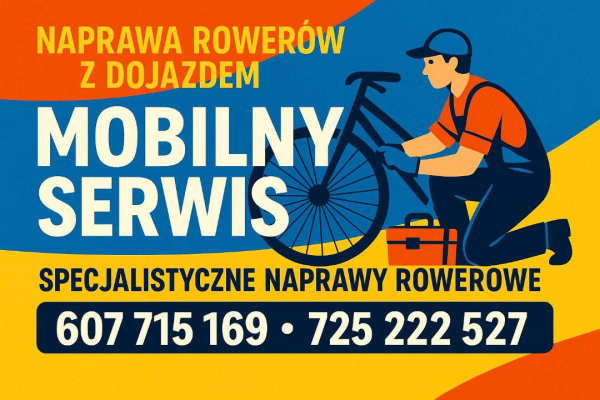 Ogłoszenie - Naprawa rowerów z dojazdem Konstancin Warszawa Józefosław i okolice - Warszawa
