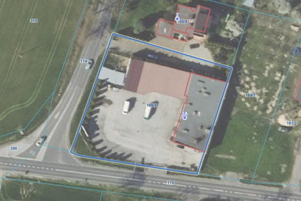 Ogłoszenie - Nieruchomość gruntowa zabudowana piekarnią - Aleksandrów Kujawski - 294 256,00 zł