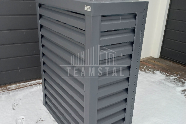 Ogłoszenie - Osłona pompy ciepła 90x40x140 cm antracyt TS573 - Płock - 2 100,00 zł
