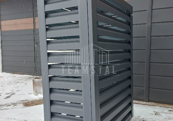 Ogłoszenie - Osłona pompy ciepła 90x40x140 cm antracyt TS573 - Płock - 2 100,00 zł