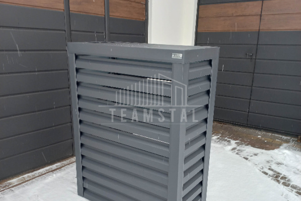 Ogłoszenie - Osłona pompy ciepła 90x40x140 cm antracyt TS573 - Płock - 2 100,00 zł