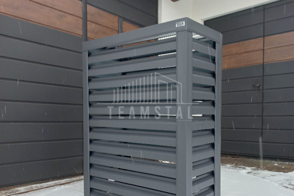 Ogłoszenie - Osłona pompy ciepła 90x40x140 cm antracyt TS573 - Płock - 2 100,00 zł