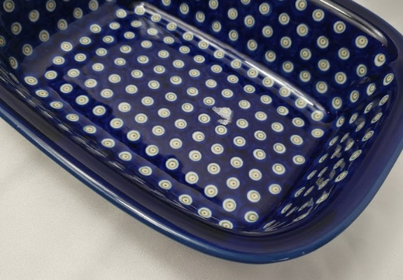 Ogłoszenie - Ceramiczne naczynie do zapiekania Bolesławiec – Dekor 166A - Bolesławiec - 160,00 zł
