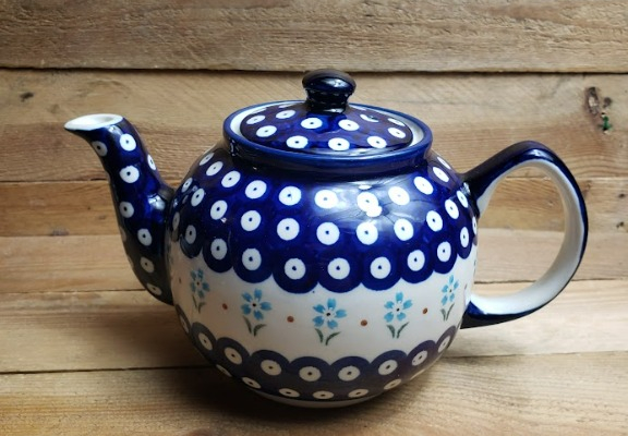 Ogłoszenie - Ceramiczny czajnik – dekor 168A | Bolesławiec 1L - Bolesławiec - 140,00 zł