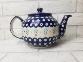 Ogłoszenie - Ceramiczny czajnik – dekor 168A | Bolesławiec 1L - Bolesławiec - 140,00 zł