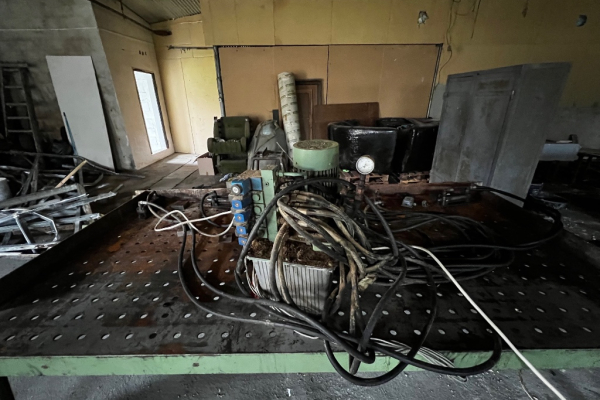 Ogłoszenie - Prasa hydrauliczna SIEVERS do klejenia konstrukcji - łuków z drewna - Wadowice - 15 900,00 zł