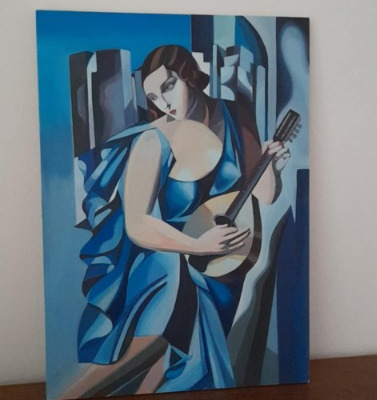 Ogłoszenie - Sprzedam obraz malowany ręcznie - tamara łempicka - Kraśnik - 300,00 zł