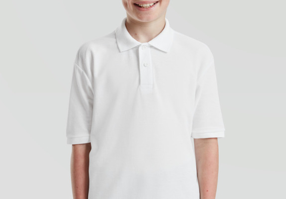 Ogłoszenie - Dziecięca koszulka polo błękitna Fruit Of The Loom - Ursynów - 38,90 zł