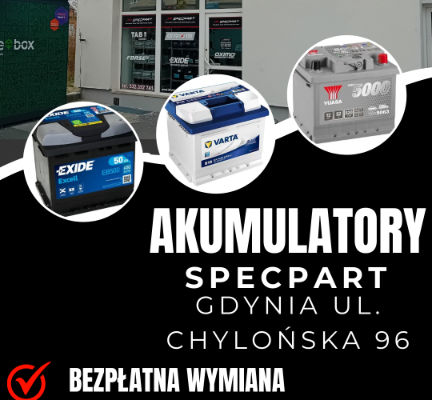 Ogłoszenie - Akumulator motocyklowy EXIDE EB5L-B YB5L-B 12V 5Ah 65A EN P+ - Gdynia - 80,00 zł