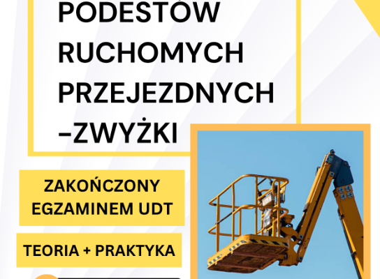 Ogłoszenie - Kurs wózki widłowe, suwnice, podesty, żurawie HDS, spawanie, SEP, CNC, BHP i inne Stalowa Wola, Nisko, Tarnobrzeg. Zdjęcie 4