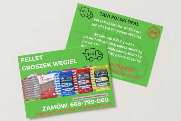 Ogłoszenie - Pellet, groszek węgiel dostawa Małopolska - Małopolskie - 1 199,00 zł