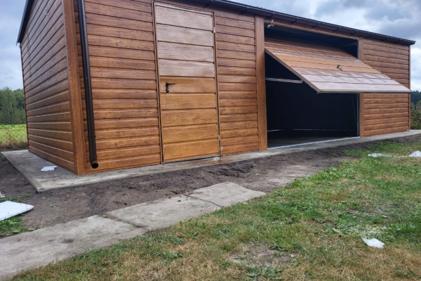 Ogłoszenie - Garaż Blaszany 8x5m Dach Dwuspadowy Złoty Dąb PREMIUM Montaż Gratis - Piła - 14 900,00 zł