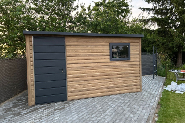 Ogłoszenie - Domek Schowek Ogrodowy PREMIUM 4x2 drewnopodobny spad na tył - Stargard - 4 250,00 zł