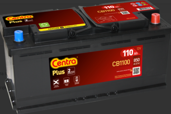 Ogłoszenie - Akumulator Centra PLUS CB1100 110Ah 850A – DARMOWY DOWÓZ I WYMIANA. Zdjęcie 1