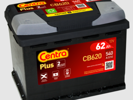 Ogłoszenie - Akumulator Centra PLUS CB620 62Ah 540A – DARMOWY DOWÓZ I WYMIANA. Zdjęcie 1