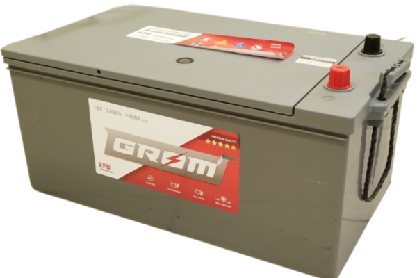 Ogłoszenie - Akumulator GROM EFB START&STOP 240Ah 1400A – DARMOWY DOWÓZ I WYMIANA - Lublin - 1 410,00 zł
