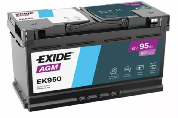 Ogłoszenie - Akumulator 95Ah 850A EN EXIDE AGM EK950-DARMOWY DOWÓZ - Płock - 770,00 zł