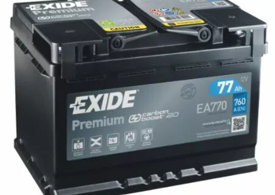 Ogłoszenie - Akumulator 77Ah 760A EA770 Exide Premium-DARMOWY DOWÓZ - Płock - 369,00 zł