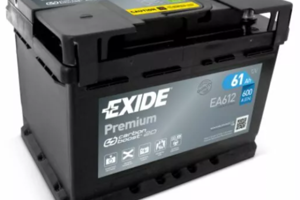 Ogłoszenie - Akumulator 61Ah 600A EA612 Exide Premium-DARMOWY DOWÓZ - Płock - 309,00 zł