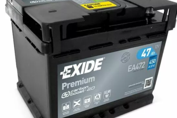 Ogłoszenie - Akumulator 47Ah 450A EA472 Exide Premium-DARMOWY DOWÓZ - Płock - 255,00 zł