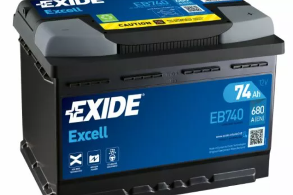 Ogłoszenie - Akumulator 74Ah 680A EB740 Exide Excell EN-DARMOWY DOWÓZ - Płock - 340,00 zł