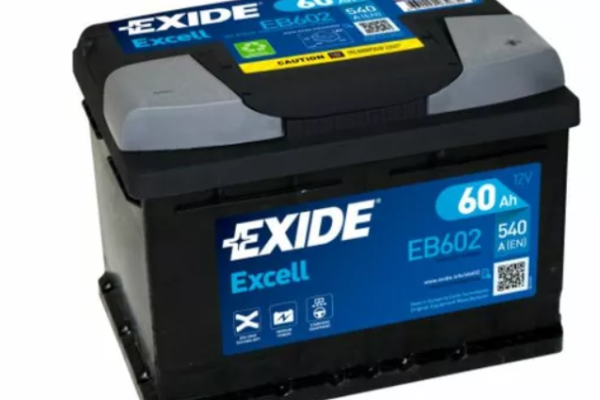 Ogłoszenie - Akumulator 60Ah 540A EB602 Exide Excell EN-DARMOWY DOWÓZ - Płock - 285,00 zł