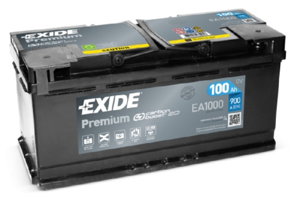 Ogłoszenie - Akumulator Exide Premium 100Ah 900A EA1000 EN PRAWY PLUS - Ostrowiec Świętokrzyski - 485,00 zł