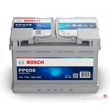 Ogłoszenie - Akumulator 77Ah 780A EN Bosch PP008 Darmowy Dowóz i Wymiana - Radom - 500,00 zł