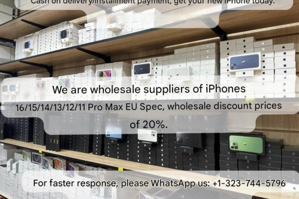 Ogłoszenie - COD / INSTALLMENT WHOLESALE SUPPLIES OF  ORIGINAL IPHONES  16/ 15/14/13/12 /11 - Nidzica - 500,00 zł